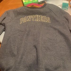 Panthers pink sweatshirt